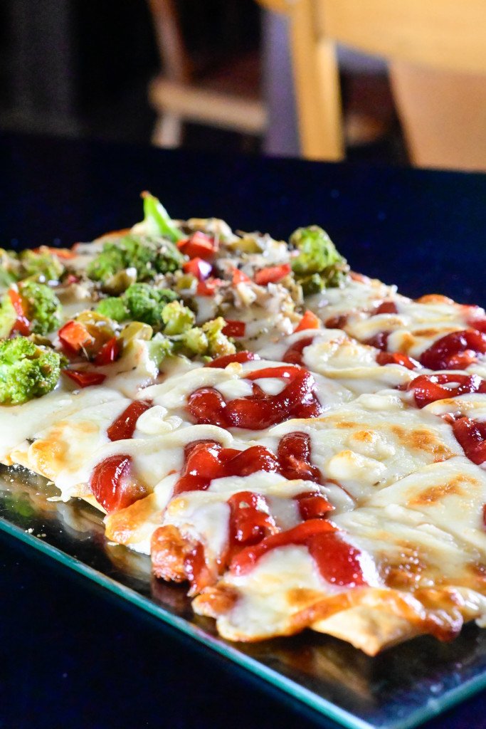 Pizza brocolis