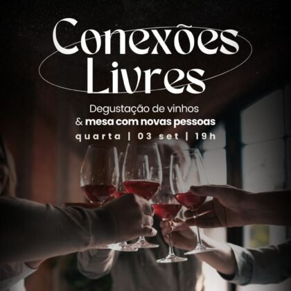 # 03 de Setembro - Quarta # Conexões Livres + Karaokê