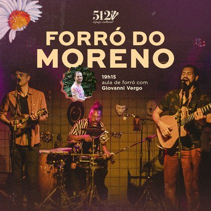 # 05 de Abril - Domingo # Forró do Moreno