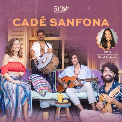 # 19 de Abril - Domingo # Cadê Sanfona