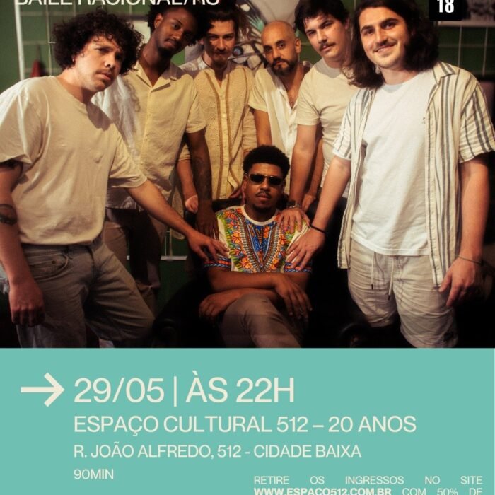 # 29 de Maio - Sexta # Baile Racional # 20 Festival Palco Giratorio Sesc Poa