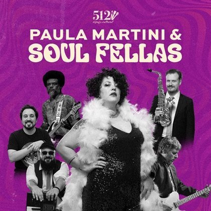 # 23 de Maio - Sábado # Paula Martini e Soul Fellas