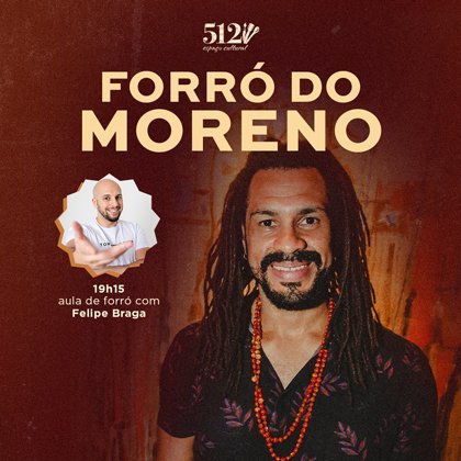 # 14 de Junho – Domingo # Forró do Moreno